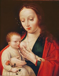 The Virgin Breastfeeding the Infant Christ